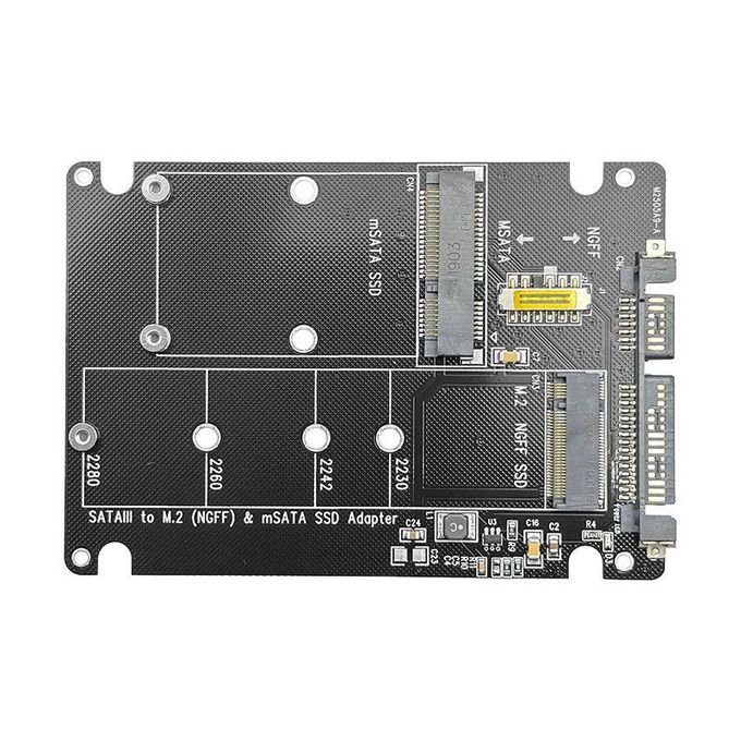 2.5 SSD converter adopter — view 2