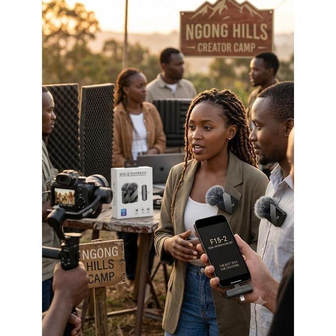 Wireless lavalier microphone — view 3